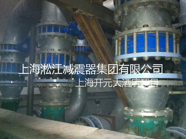 【上海松江開元名都大酒店】彈簧減震器現場