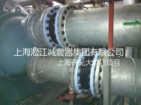 【上海松江開元名都大酒店】彈簧減震器現場