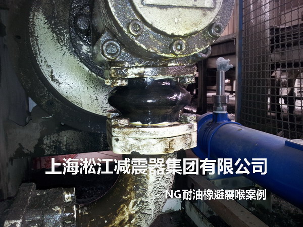 進口液壓泵配套NG耐油橡膠避震喉照片