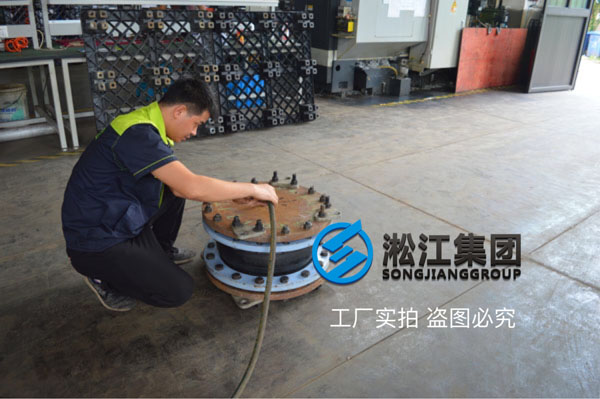 【圖析】DN400橡膠接頭壓力檢測“好質量不是說說而已”