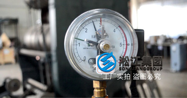 【圖析】DN400橡膠接頭壓力檢測“好質量不是說說而已”