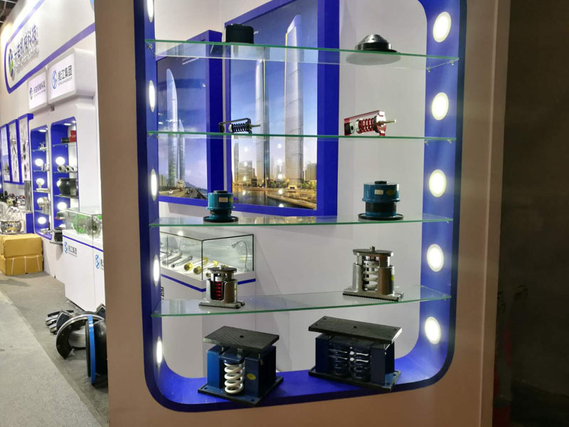 上海淞江減震器集團參加2018年上海泵管閥展覽會