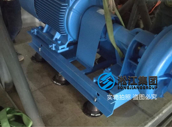 【安裝現場】臥式離心泵橡膠減震器不知道怎么安裝？