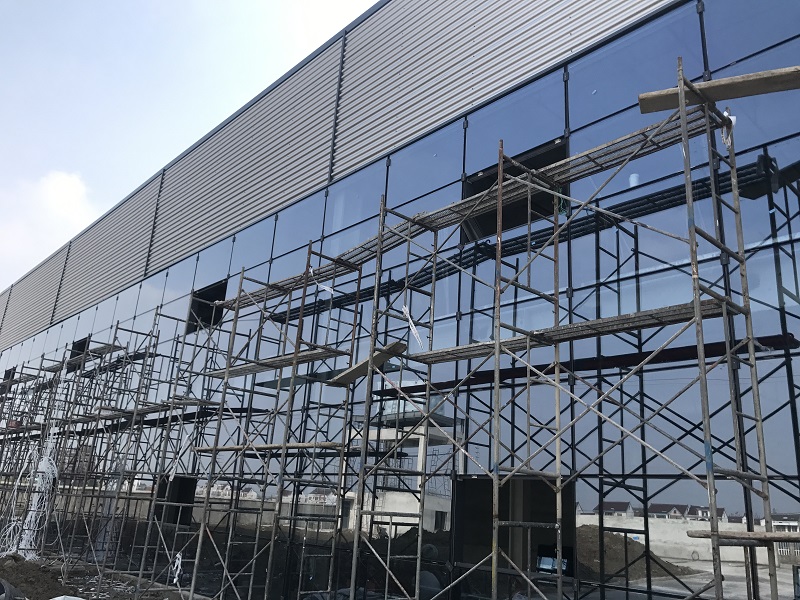 淞江集團南通工廠工程進入收尾工作